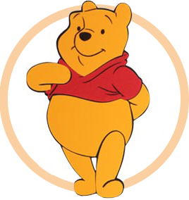 Postać Kubuś z bajki Kubuś Puchatek